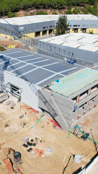 Construção da Delegação Centro do Grupo CCR avança a bom ritmo